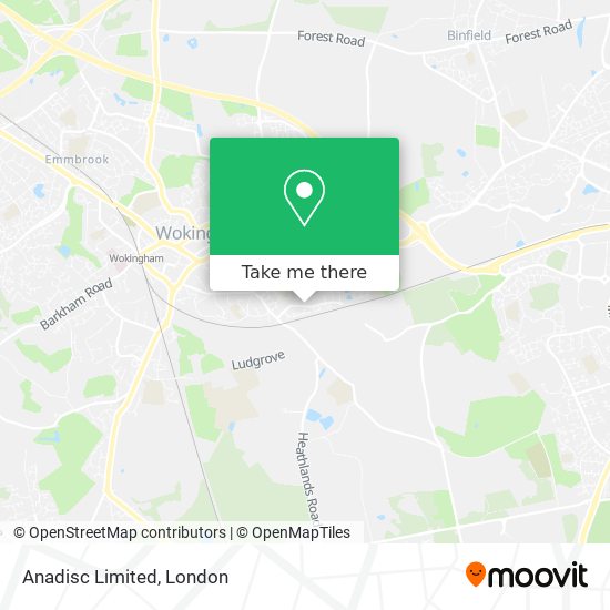 Anadisc Limited map