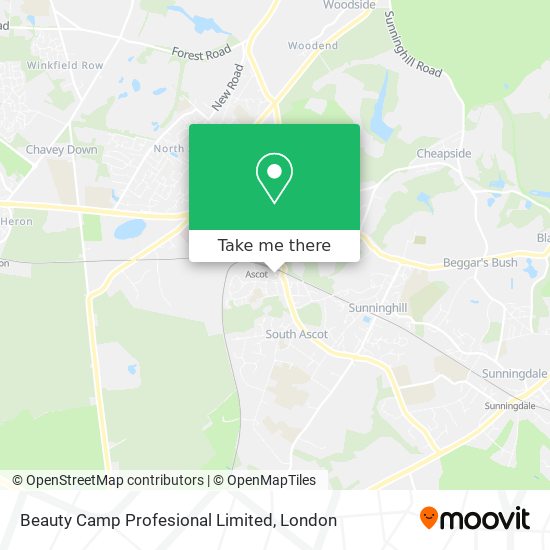 Beauty Camp Profesional Limited map