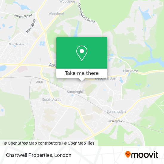 Chartwell Properties map