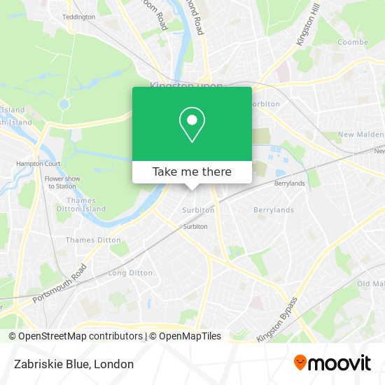 Zabriskie Blue map