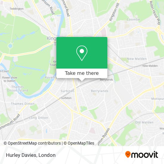 Hurley Davies map