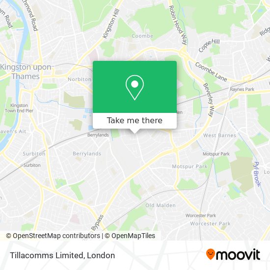 Tillacomms Limited map