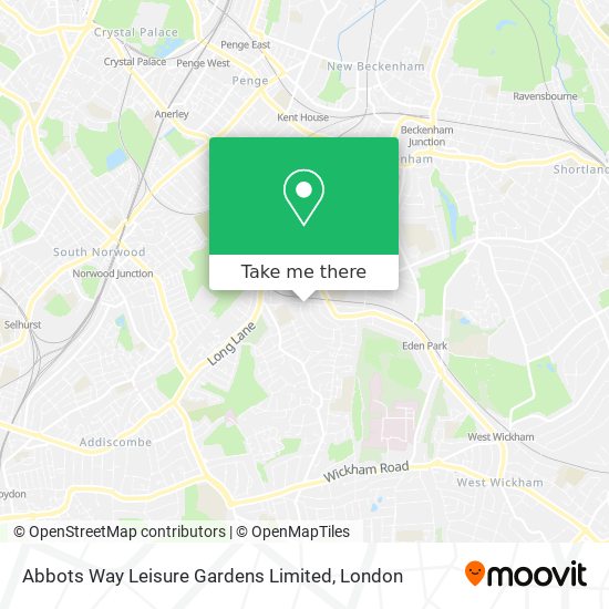 Abbots Way Leisure Gardens Limited map
