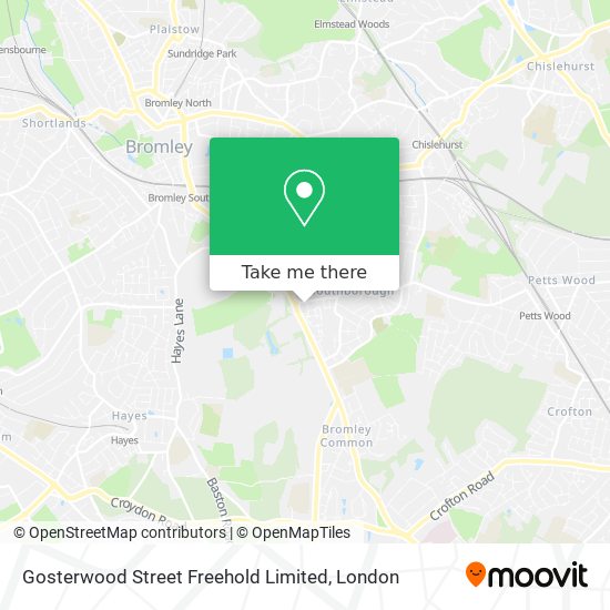 Gosterwood Street Freehold Limited map