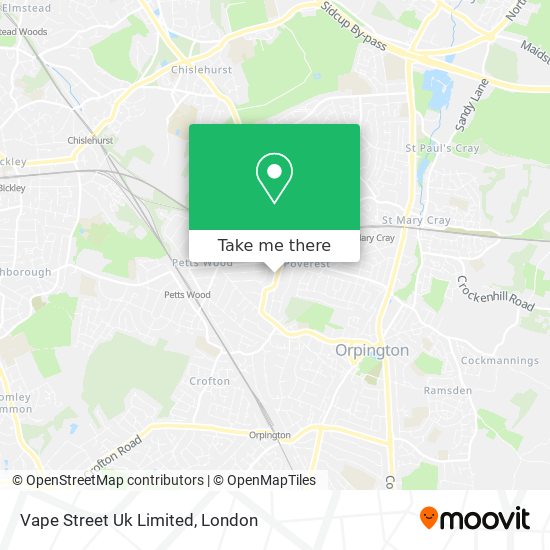 Vape Street Uk Limited map