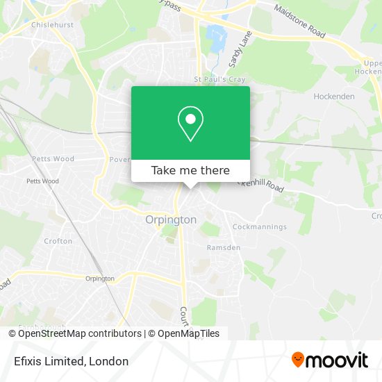 Efixis Limited map