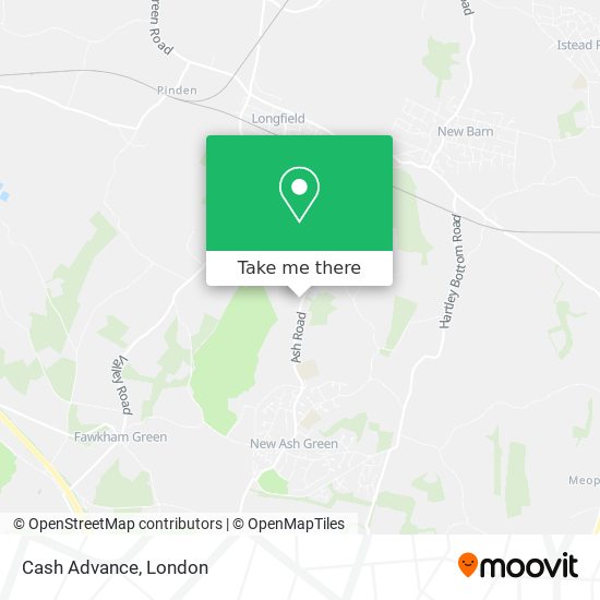 Cash Advance map