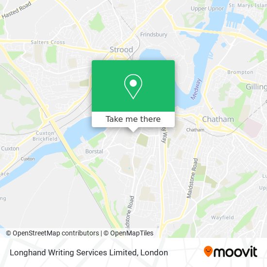 Longhand Writing Services Limited map