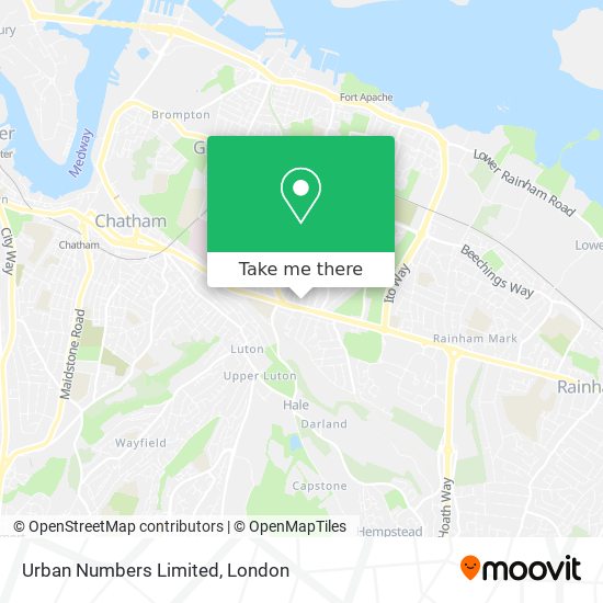 Urban Numbers Limited map