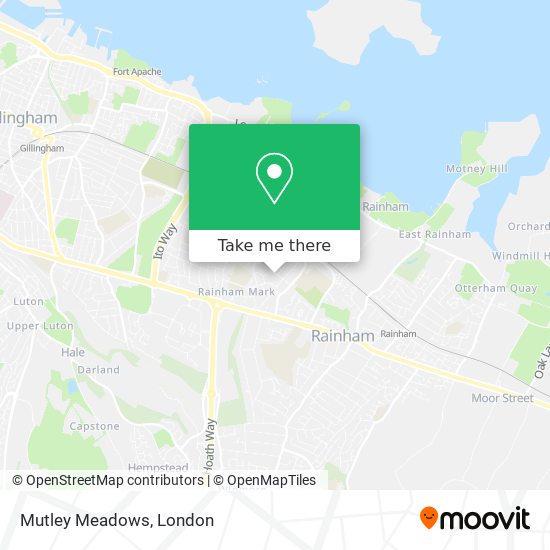 Mutley Meadows map