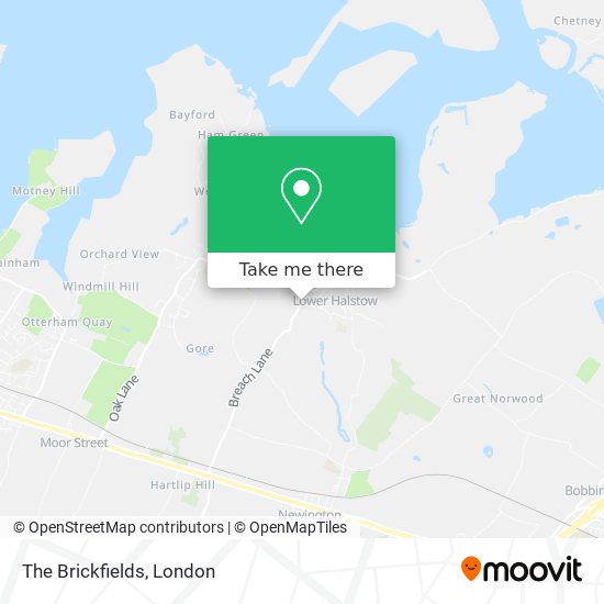 The Brickfields map