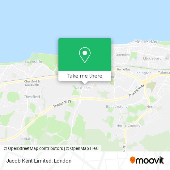 Jacob Kent Limited map
