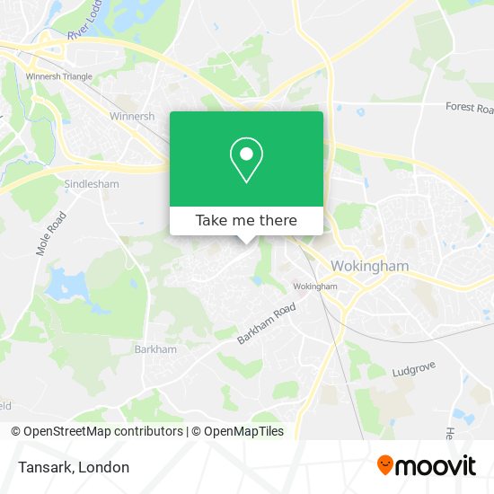 Tansark map