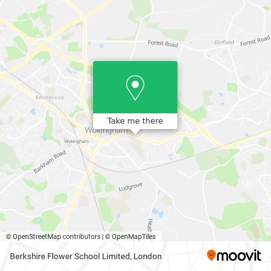 Berkshire Flower School Limited map
