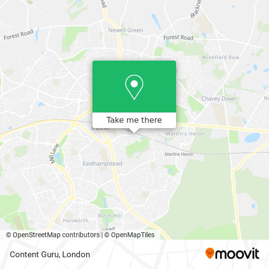 Content Guru map