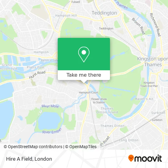 Hire A Field map
