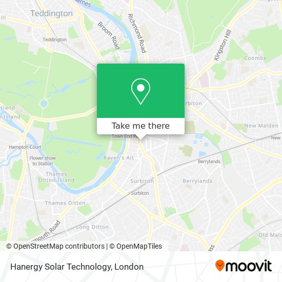 Hanergy Solar Technology map