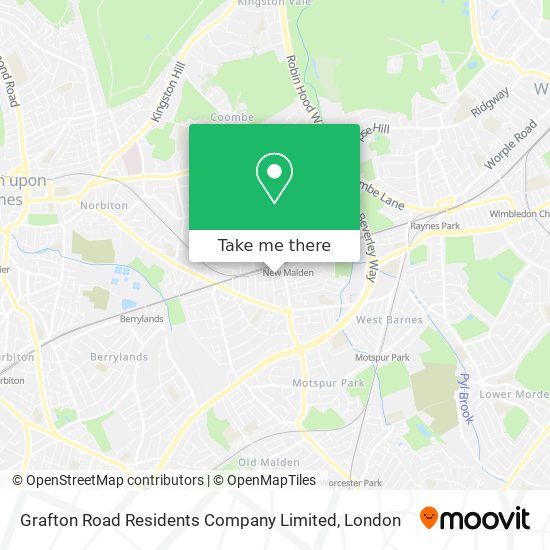 Grafton Road Residents Company Limited map