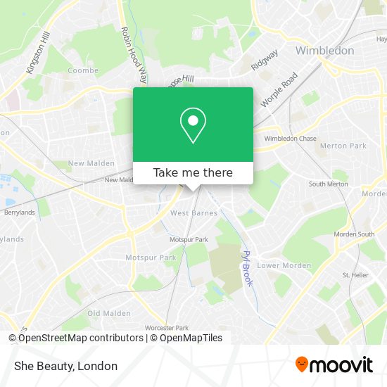 She Beauty map