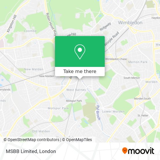 MSBB Limited map