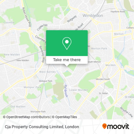 Cja Property Consulting Limited map