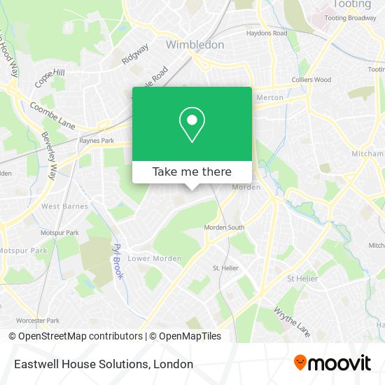 Eastwell House Solutions map