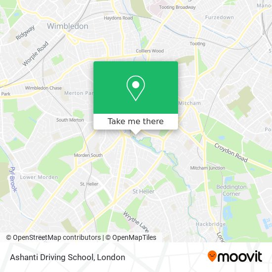 Ashanti Driving School map