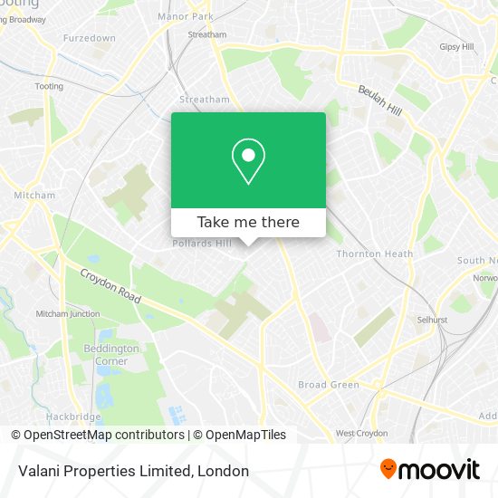 Valani Properties Limited map
