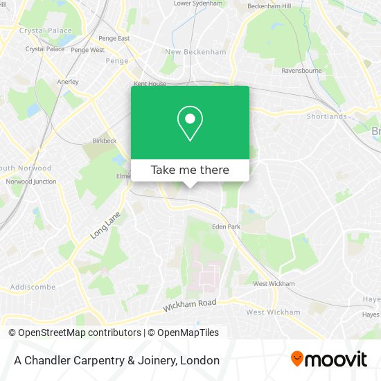 A Chandler Carpentry & Joinery map