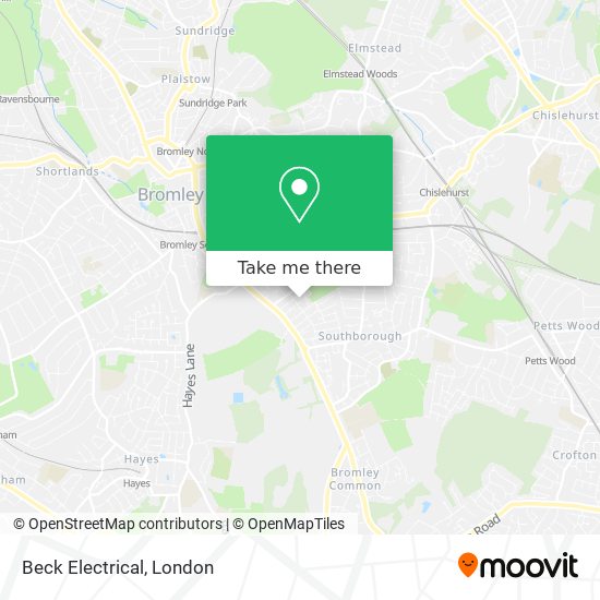 Beck Electrical map