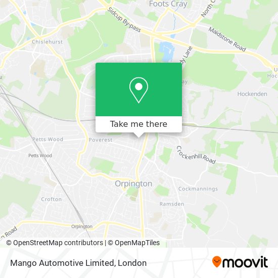 Mango Automotive Limited map