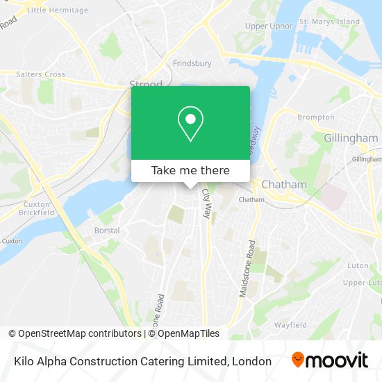 Kilo Alpha Construction Catering Limited map