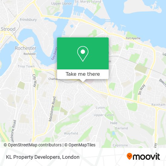 KL Property Developers map