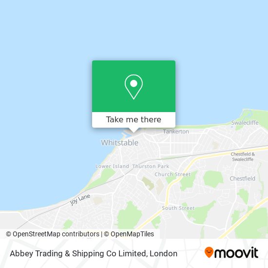 Abbey Trading & Shipping Co Limited map