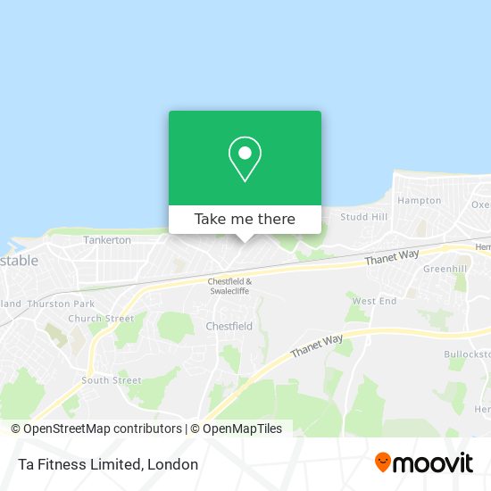 Ta Fitness Limited map