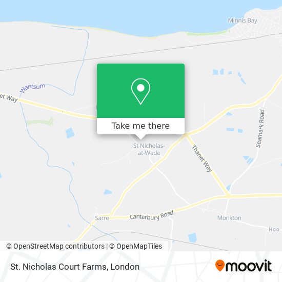 St. Nicholas Court Farms map
