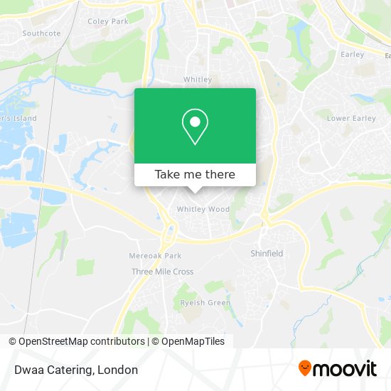 Dwaa Catering map