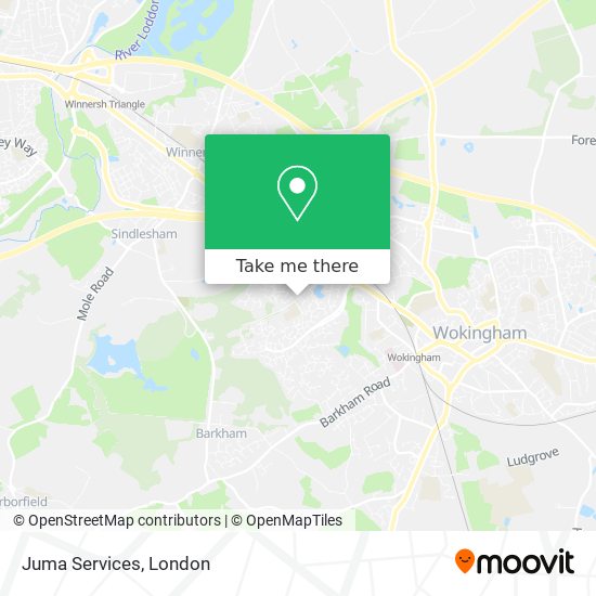 Juma Services map