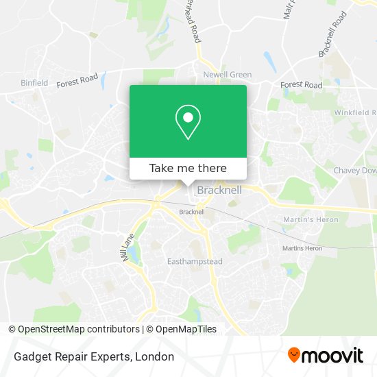 Gadget Repair Experts map