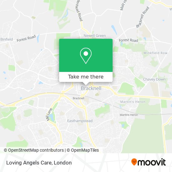 Loving Angels Care map