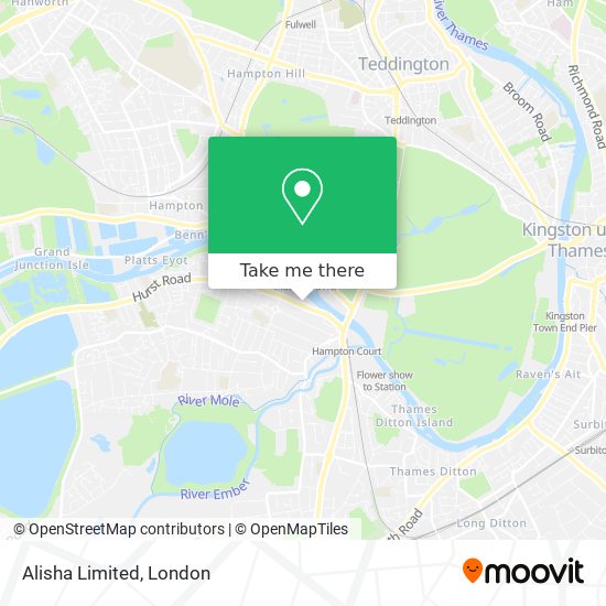 Alisha Limited map