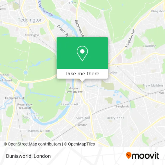 Duniaworld map