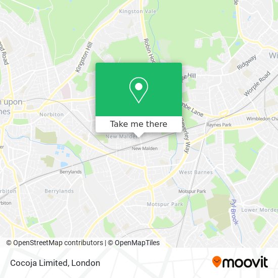 Cocoja Limited map
