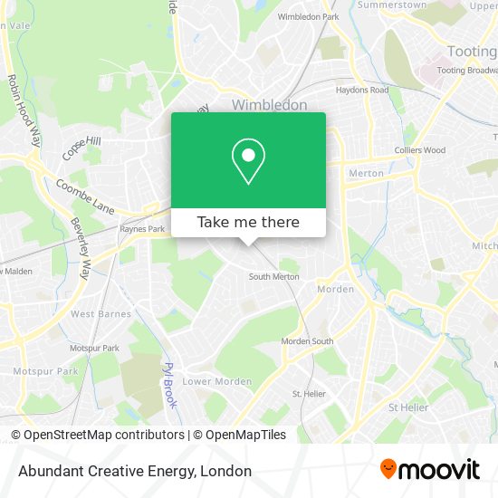 Abundant Creative Energy map