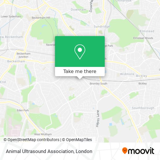 Animal Ultrasound Association map