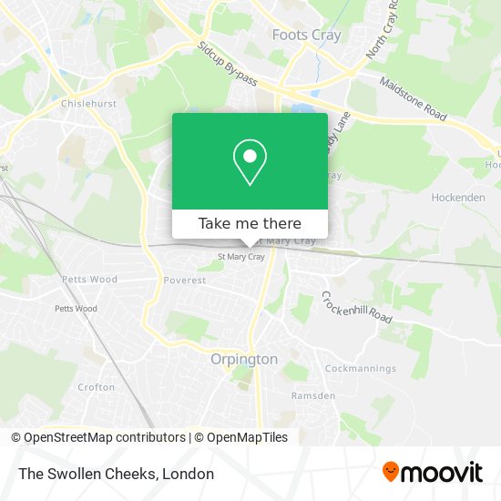 The Swollen Cheeks map