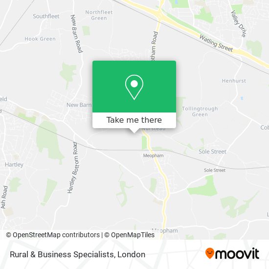 Rural & Business Specialists map
