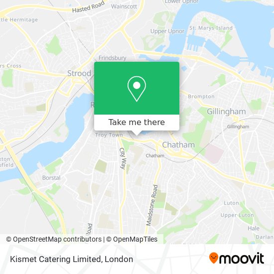 Kismet Catering Limited map