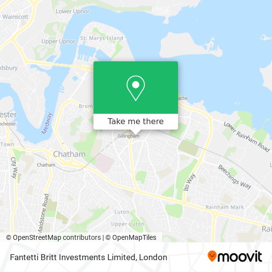 Fantetti Britt Investments Limited map