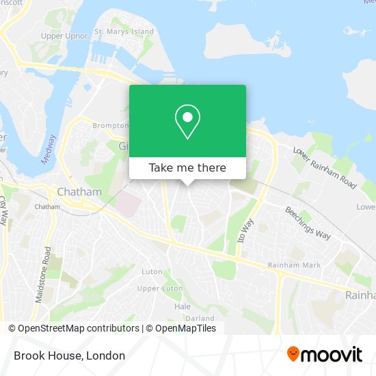 Brook House map
